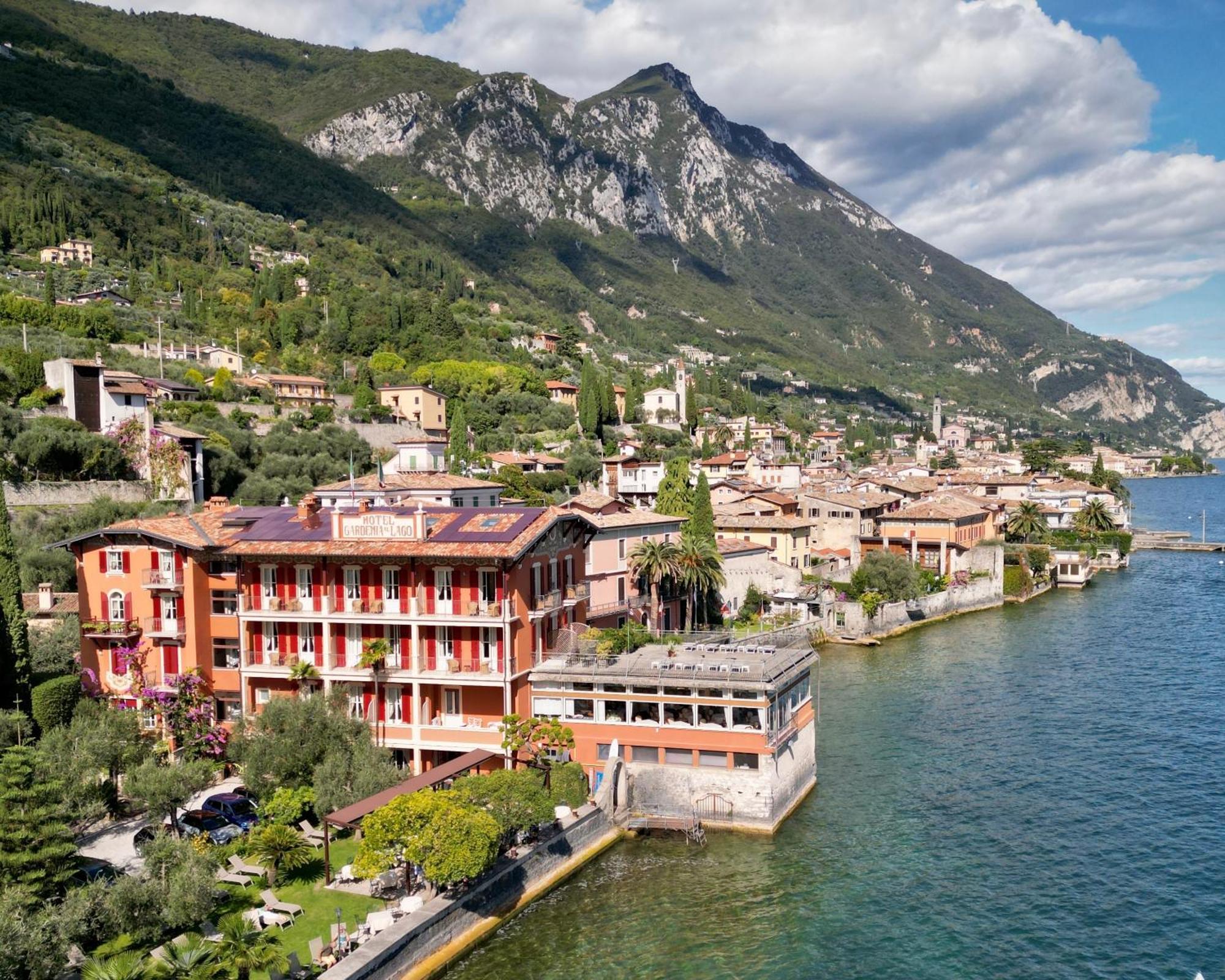 Hotel Gardenia Al Lago Gargnano Exterior foto